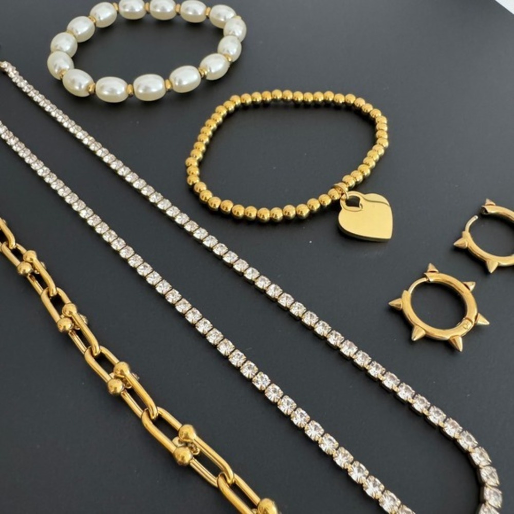 New Gold Tone Jewelry Lot - Picture 5 of 9